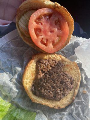 My jr cheese burger