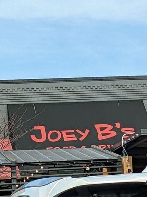 Joey B's"s on Manchester Rd.