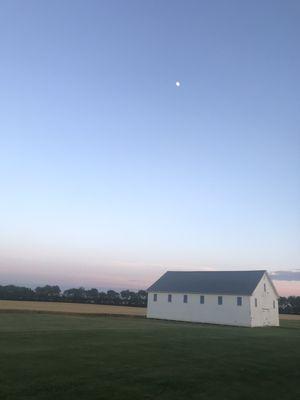 The barn.