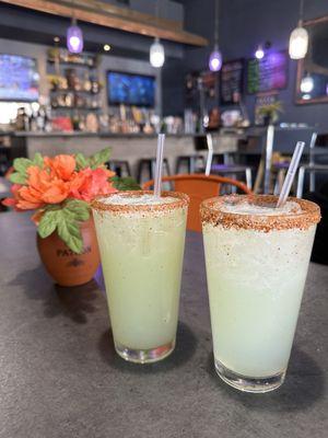 Delicious Spicy Margaritas & good food. Great place to come in chill, watch a game or meet friends for drinks.