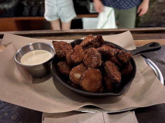 Fried pickles $8