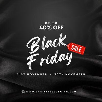 BLACK FRIDAY SALE