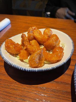 Firecracker Crispy Dragon Shrimp