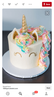 Cake ordered