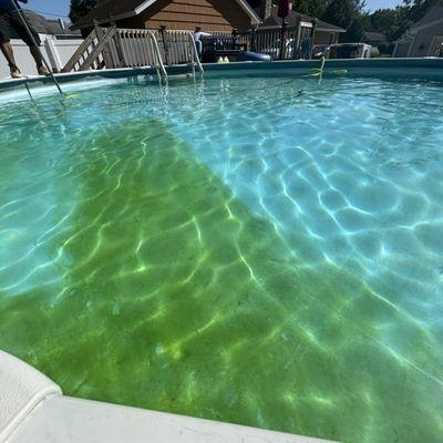 Pool cleaning & closing before Winter