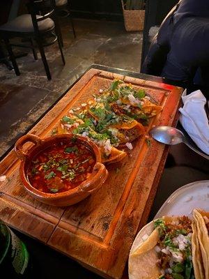 Birria tacos order of 3 with consome