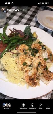 Shrimp Scampi (dinner)