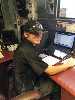 Hi, my name is Kyle. I am a Service Advisor & tech. I'm ur main contact here at Fleming's. It's nice to meet you!