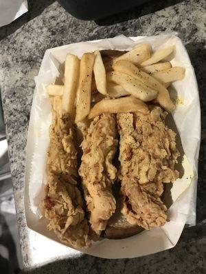 Chicken Tenders Special Seasoned very well