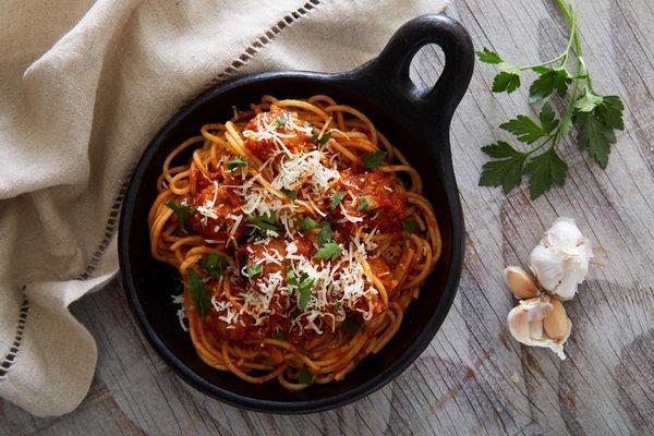 Spaghetti Bolognese - Italian Pasta Kitchen Redwood City