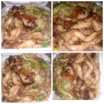 Teriyaki Chicken and Shrimp ( on the go)