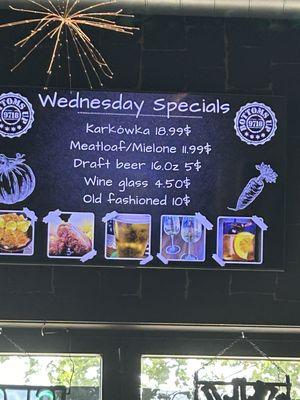 Hump day specials!!!