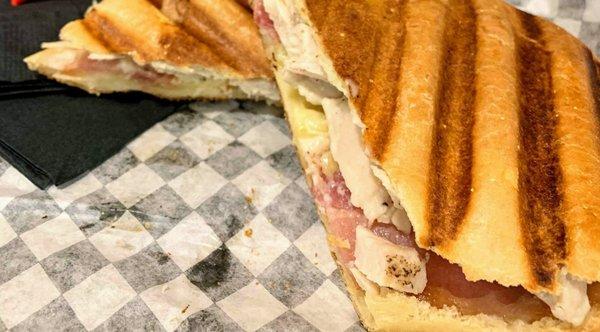 Chicken Bacon Ranch (CBR) Panini