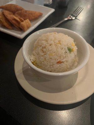 Fried rice. Ehhh. I'd rather just get the white rice next time.