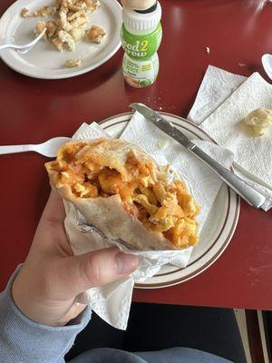 Breakfast burrito