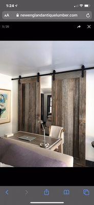 Reclaimed Barn Doors