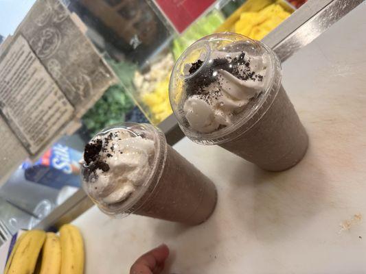 Oreo milkshake