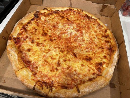 Large cheese pizza