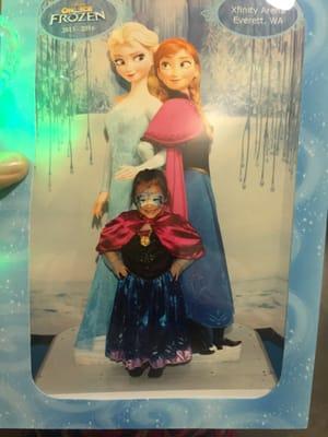 Izzy at Frozen on Ice