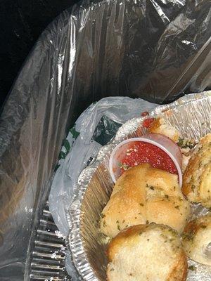 Garlic Rolls"garlic knots"