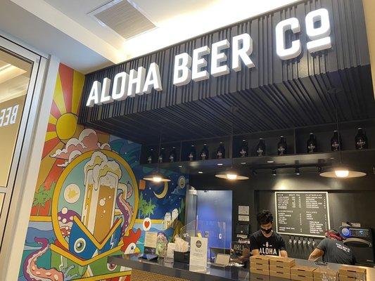 Soft opening for the new Aloha Beer Co!