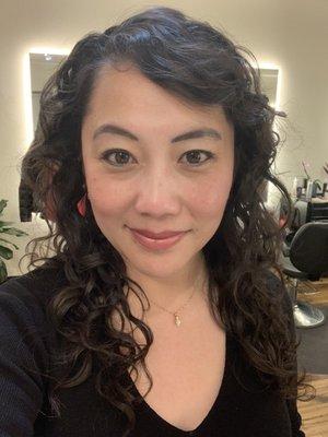 After (1-6-22) - Going to right salon, curls just pops when taken care of properly