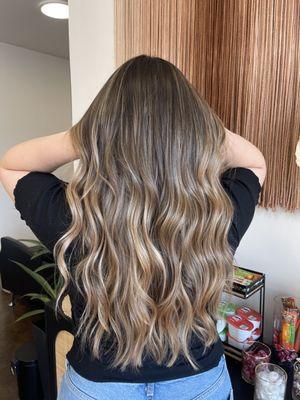 soft lived in balayage