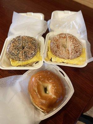 Delicious bagels!