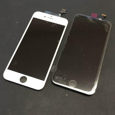 Original Apple iPhone 6 LCD Screens are in stock now. Cost $125 to replace it, usually takes less than 30 mins.