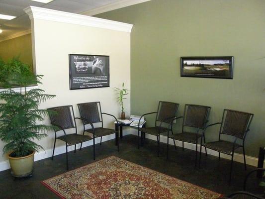 Demyen Family Chiropractic welcoming area