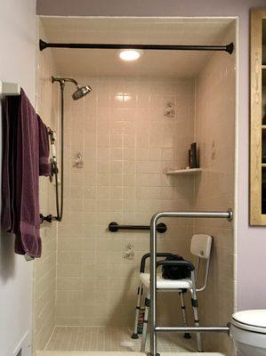 Walk-In Shower Conversion