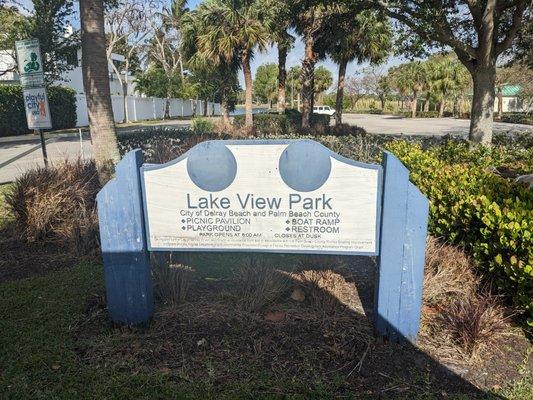 Lakeview Park, Delray Beach