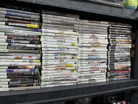 Hundreds of video games.