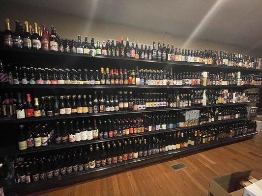 4/3/21 They moved the specialty single beer section to the back of the store, now it's neatly organized and easy to browse!