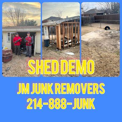 Need a shed removed? Call out JM Junk Removers for your shed removal needs!