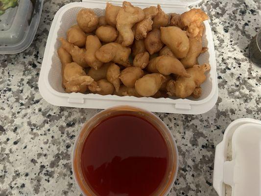 Sweet and sour chicken