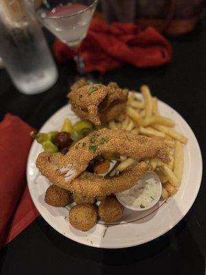 Fried catfish