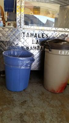 Tamales LA bamba cart