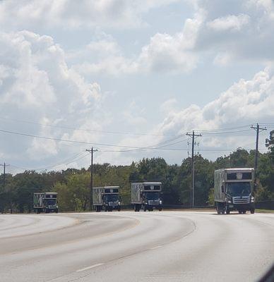 4 Truck Move - Lookin Good!