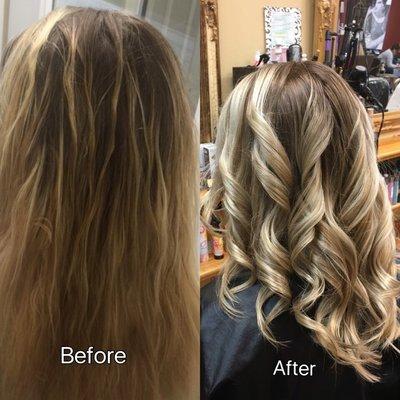 Another summer refresh  balayage by Tara