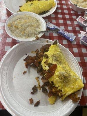 Hunters omelette