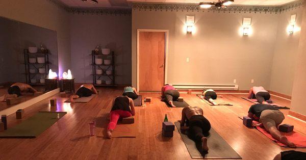 Join us for heated classes like vinyasa or yin that range from 80 - 100*