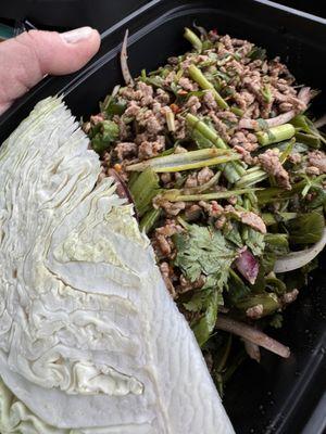 Beef larb! The best in Milwaukee!