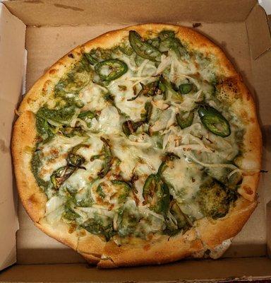 Small chutney pizza