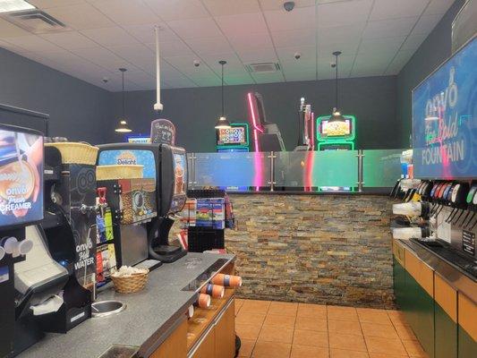 Coffee machines, slurpee machines, & slot machines