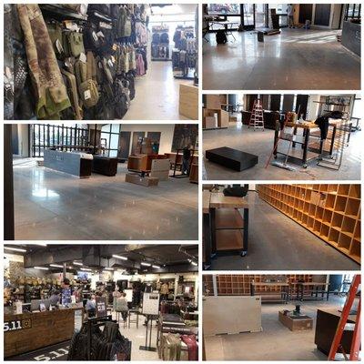 5.11 Tactical, Gilbert AZ new store construction cleaning