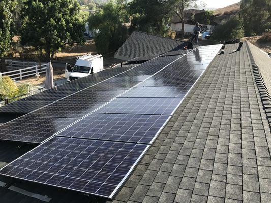 11.8 kW solar system installed in El Cajon with premium Enphase IQ6 micro-inverters at no extra cost.