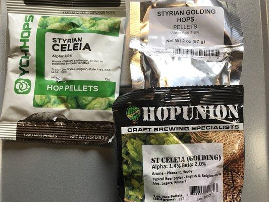 Sale HALF OFF on Styrian Celeia/St Golding hops!