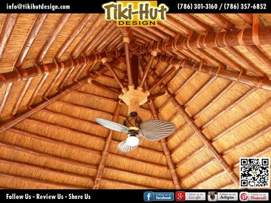 Custom Tiki Huts Roof by Tiki Huts Miami