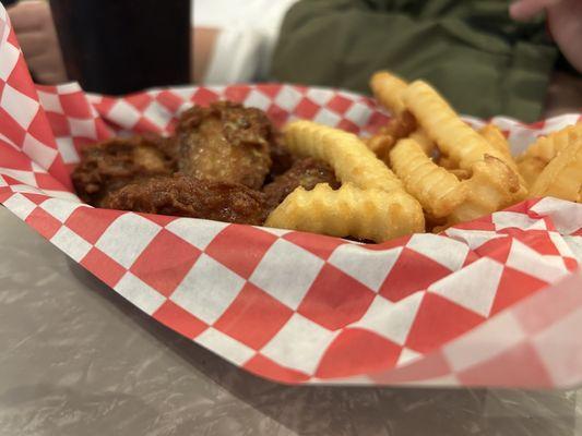 Honey mustard Wings (10)